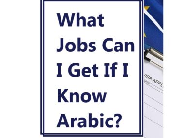 What Jobs Can I Get If I Know Arabic?